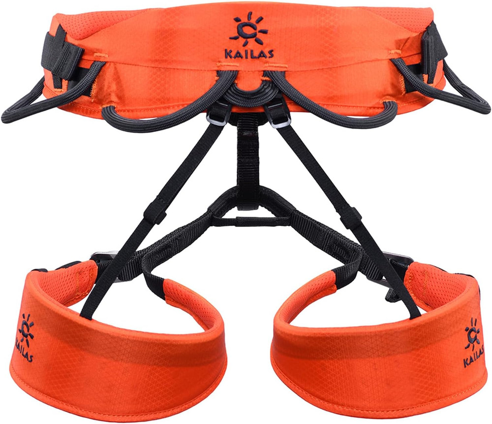 Arnés de escalada B4 acolchado de seguridad ajustable