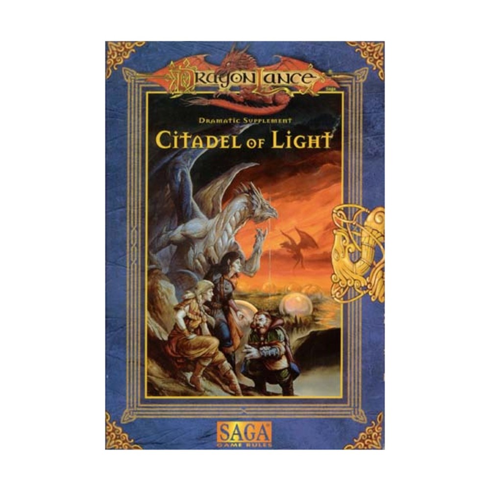 TSR Dragonlance SAGA Citadel of Light VG+/Mint