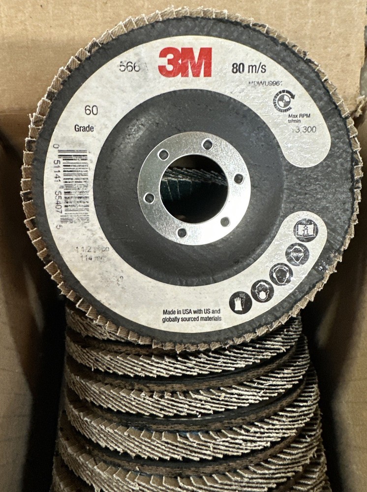 3M Flap Disc 566A Type 29. ( 10 pack)