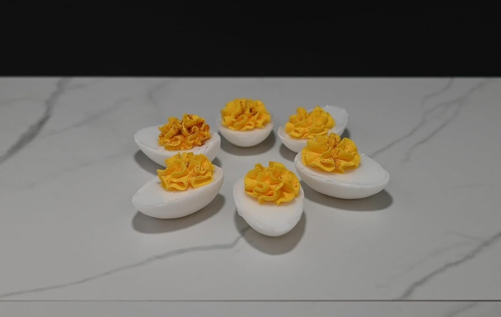 Just Dough It Replica Deviled Eggs, Set of 6 (W0913)