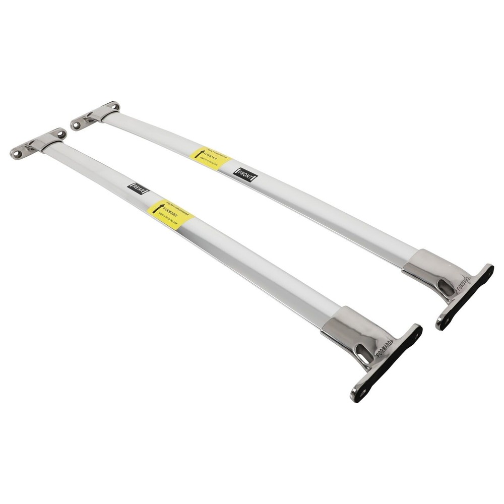 Roof Rack Cross Bars Compatible 2016-2019 2 Bars Silver