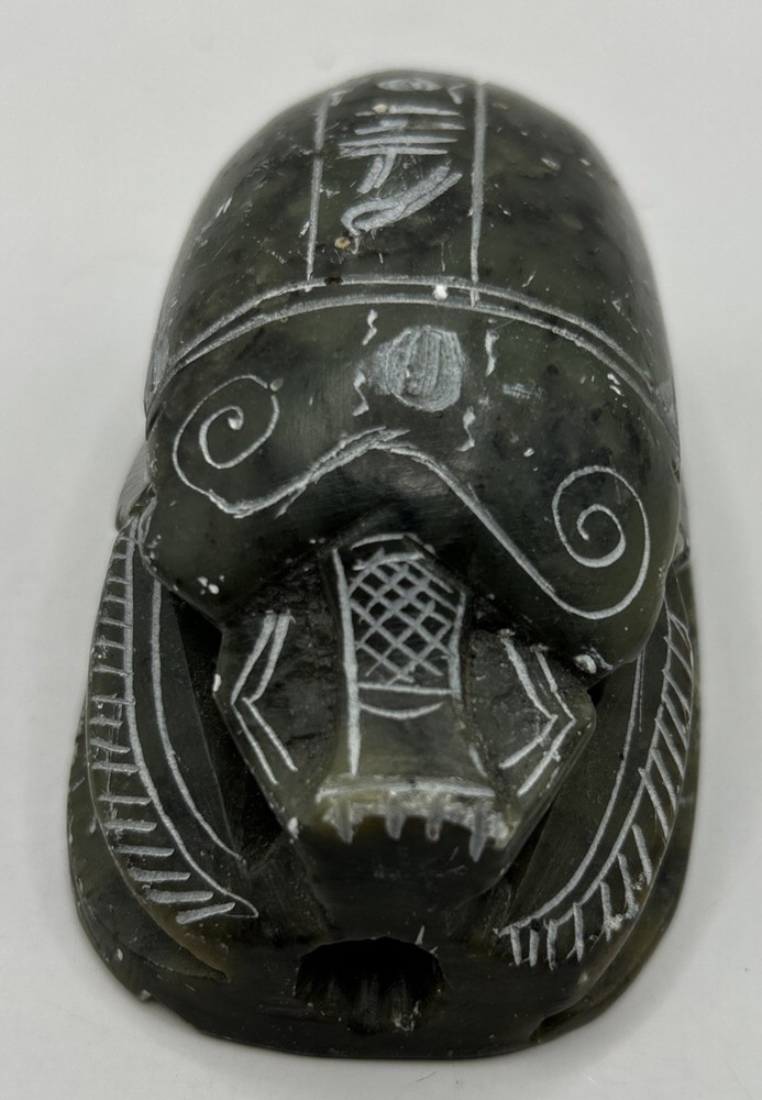 Scarab Egyptian Glazed stone