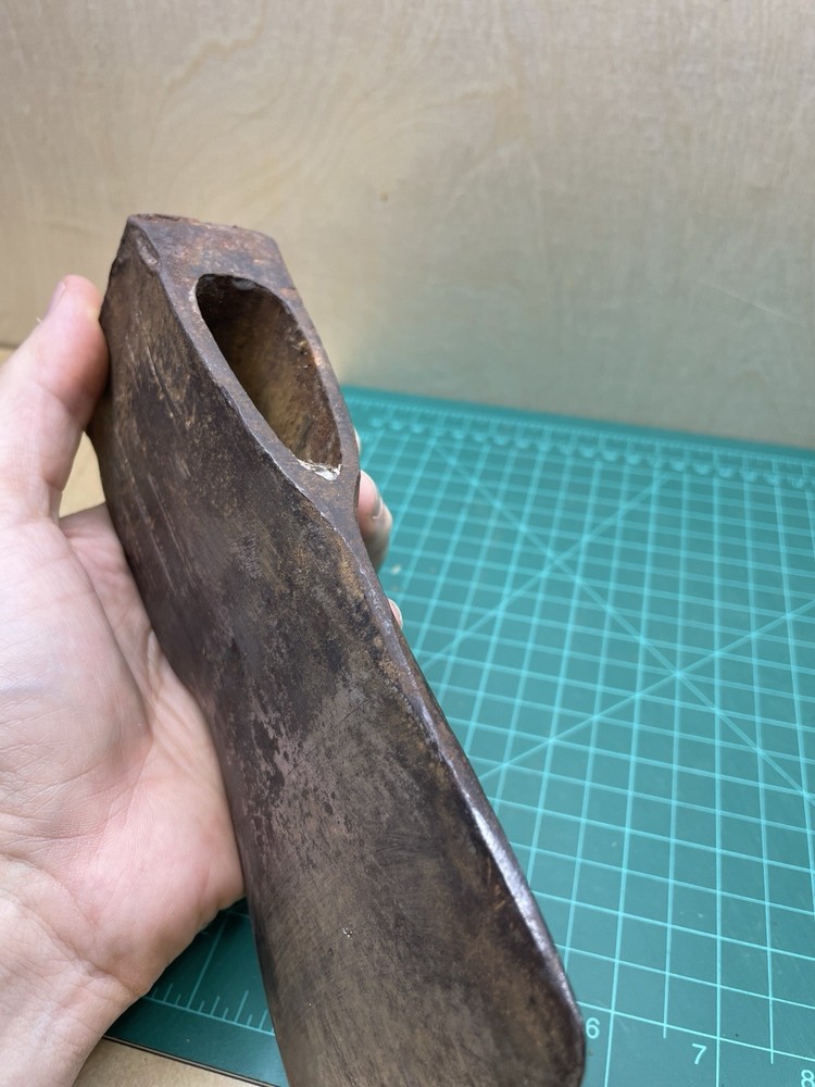 VTG Unmarked 3lb 9oz SIDE RIDGED! Ax | Nice