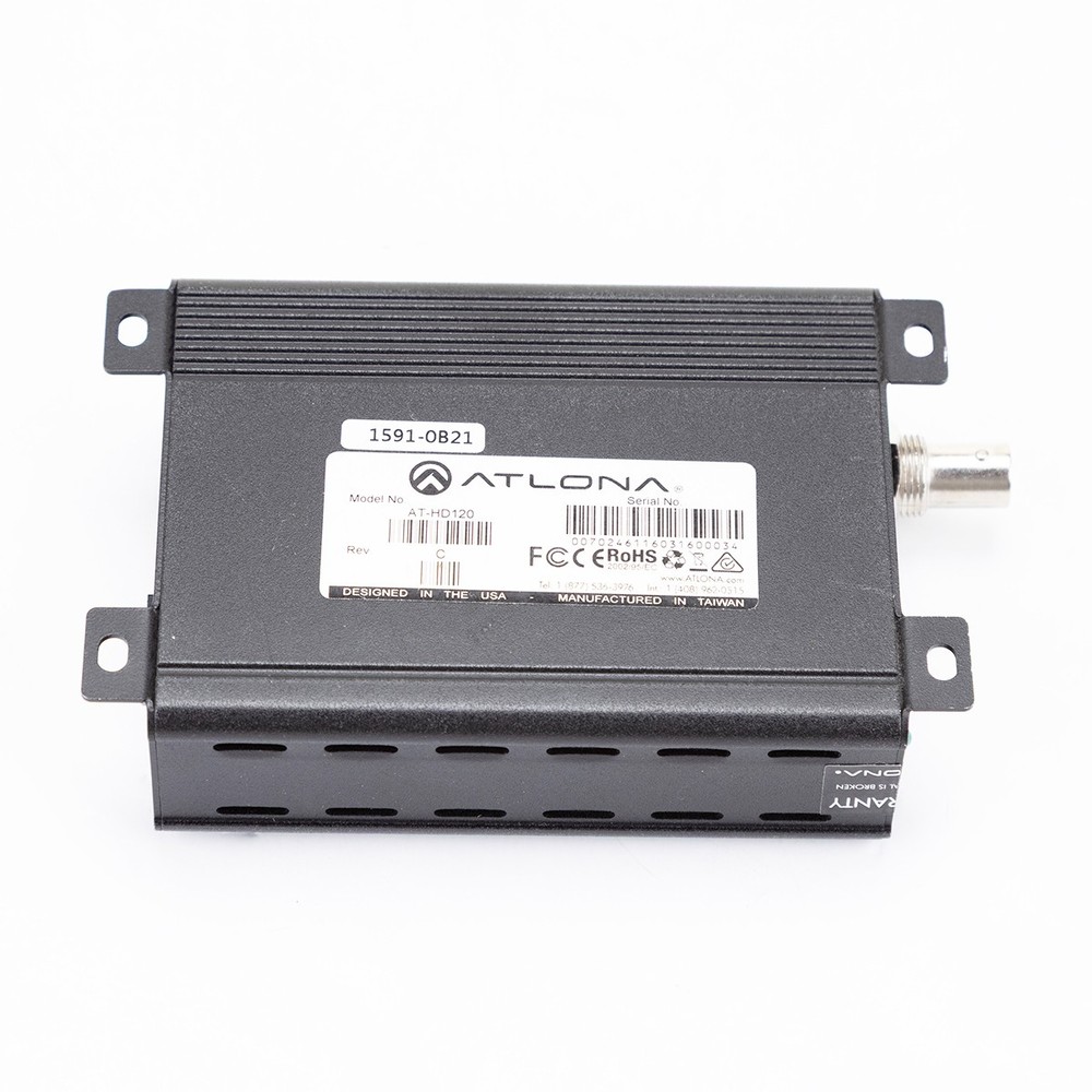 Atlona Technologies Composite Video Stereo Audio to HDMI Video Format Converte