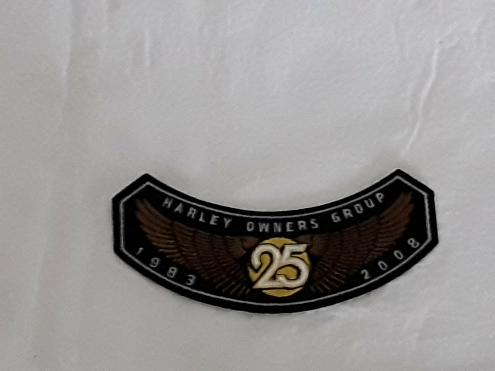Harley Davidson Patch - Owners Group 25