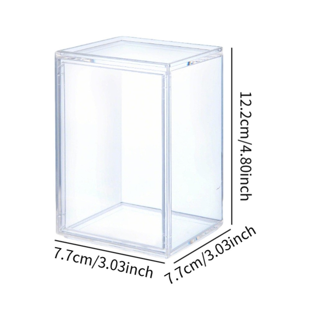 Acrylic Display Case Doll Display Box Decoration Multipurpose Dustproof Storage