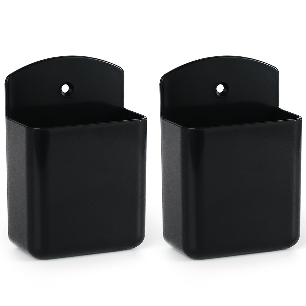 2 Pcs Remote Control Holder Wall Mount, TV Controller Holder, Self Adhesive R...