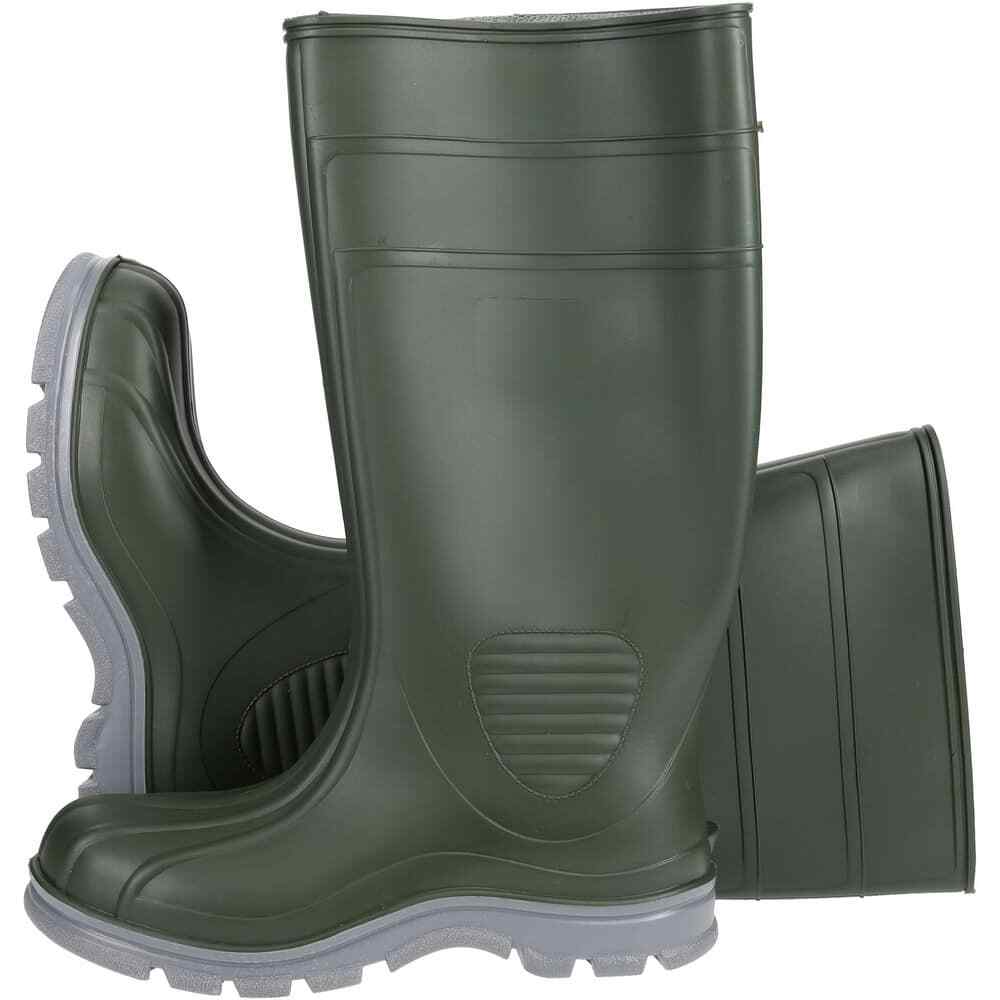 PRO-SAFE Unisex Size 7 Medium Width Steel Work Boot Green, PVC Blend Upper, 1...