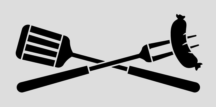 5"x10" Clear Plastic Stencil - Grill Tools (SN196)