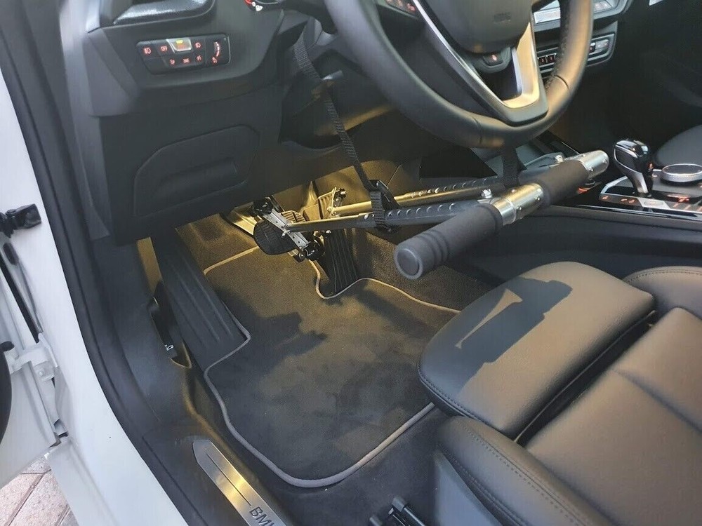 Driving Aid hand Controls for Automatic Car. Disability Handicapped - SCI