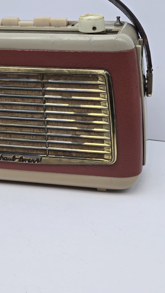 Vintage radio transistor SCHAUB LORENZ Weekend T20 Untested