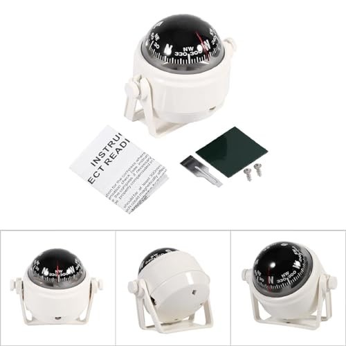 Waterproof Marine Dashboard Compass for Car, Boat, Watercraft & Caravan - Easy M