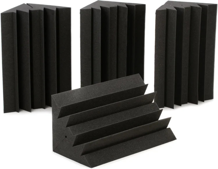 Auralex LENRD Studiofoam Bass Traps 4-pack - Charcoal