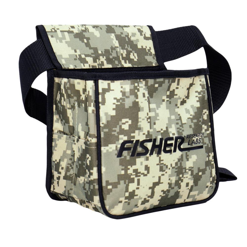 Fisher Camo Pouch for Metal Detecting