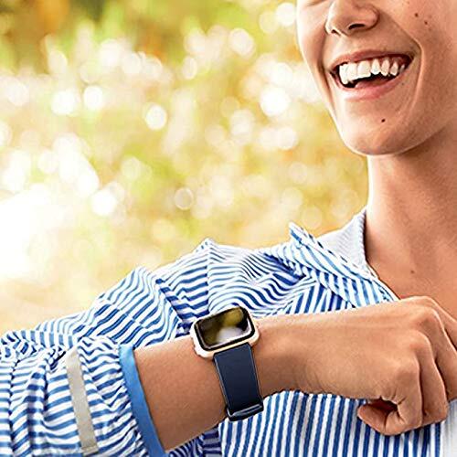 PACK 3 Soft Silicone Bands for Fitbit Versa 2 / Versa/ Small Black+Blue+Grey