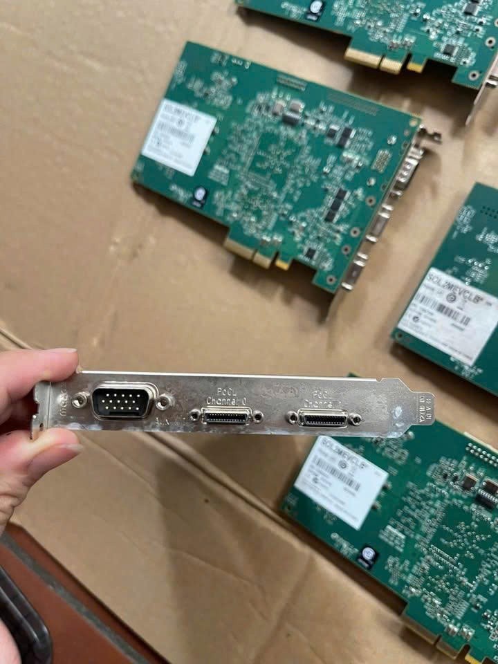 Matrox SOLIOS eV-CL SOL2MEVCLB Frame Graber, Working well