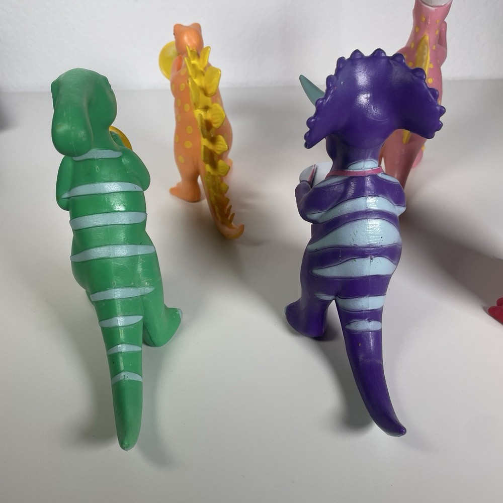 Target Ankyo Dinosaurs Marching Band Music Instruments Lot 5 Plastic Figures