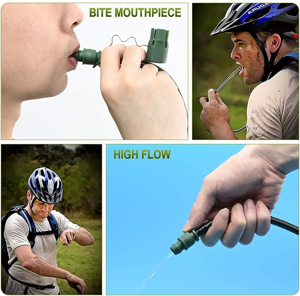 2L Water Bladder Backpack Hydration System Camel bak Pack Bag Camping Hiking US