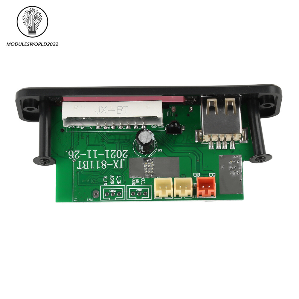 2*20W Amplifier Stereo DIY MP3 Decoder Board Bluetooth 5.0 Car FM Radio Module