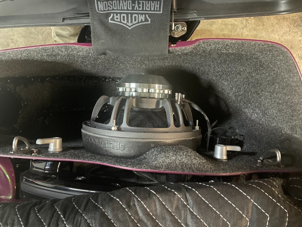 10" Harley Saddlebag MID-MOUNT Speaker Ring Adapters 2014-2023