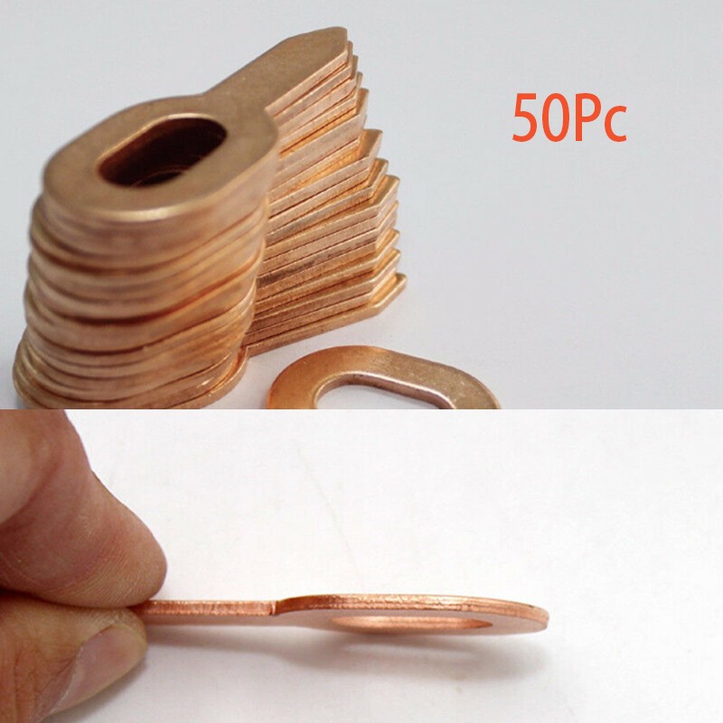 50x Dent Puller Rings Kit For Spot Welding Welder Car Body Panel Pulling Washer.