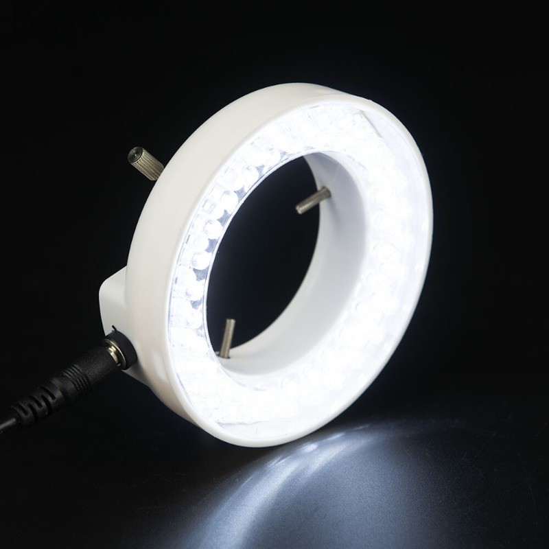 Inner Diameter 60mm 56 LED Light Microscope Ring Lamp Microscope Light Source