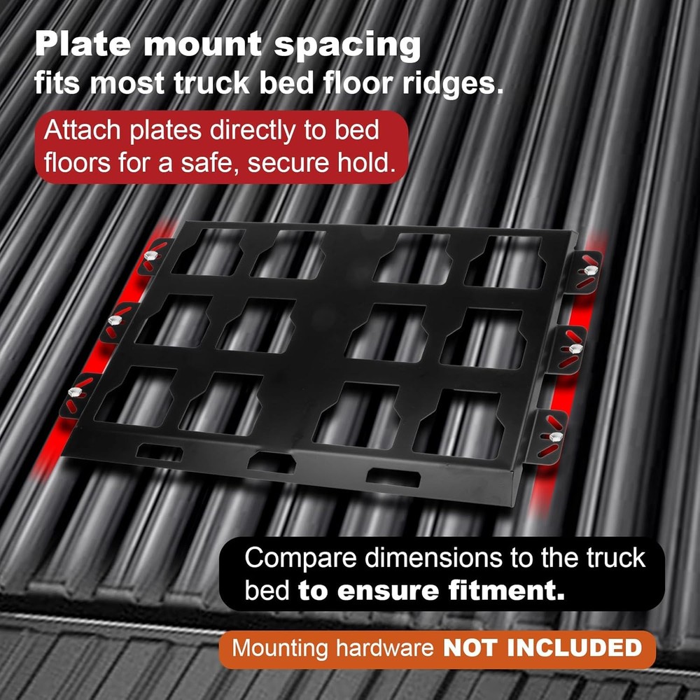 Mounting Plate - Durable Metal Base for Tool Storage