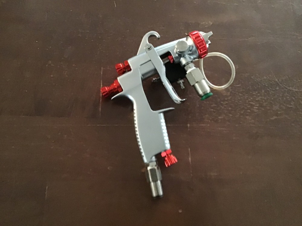 2K adhesive spray gun