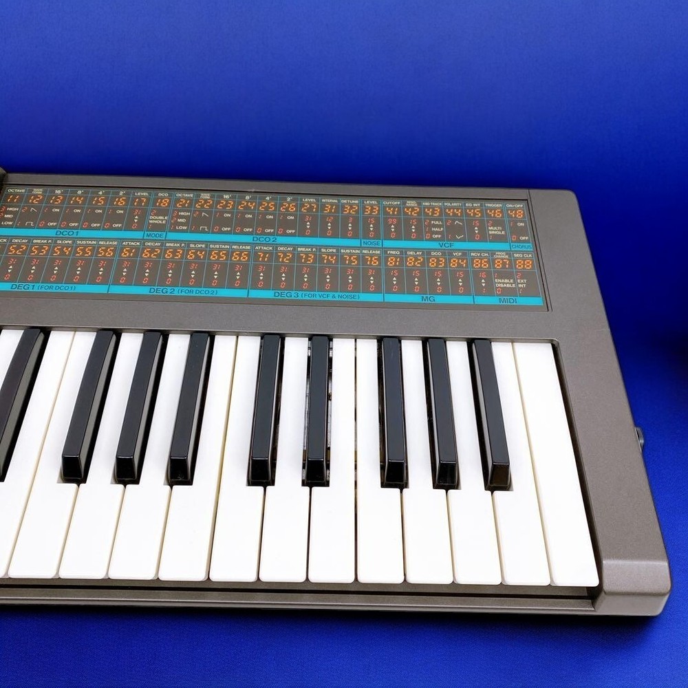 KORG POLY-800 Polyphonic Synthesizer Keyboard 61-Key Vintage Tested
