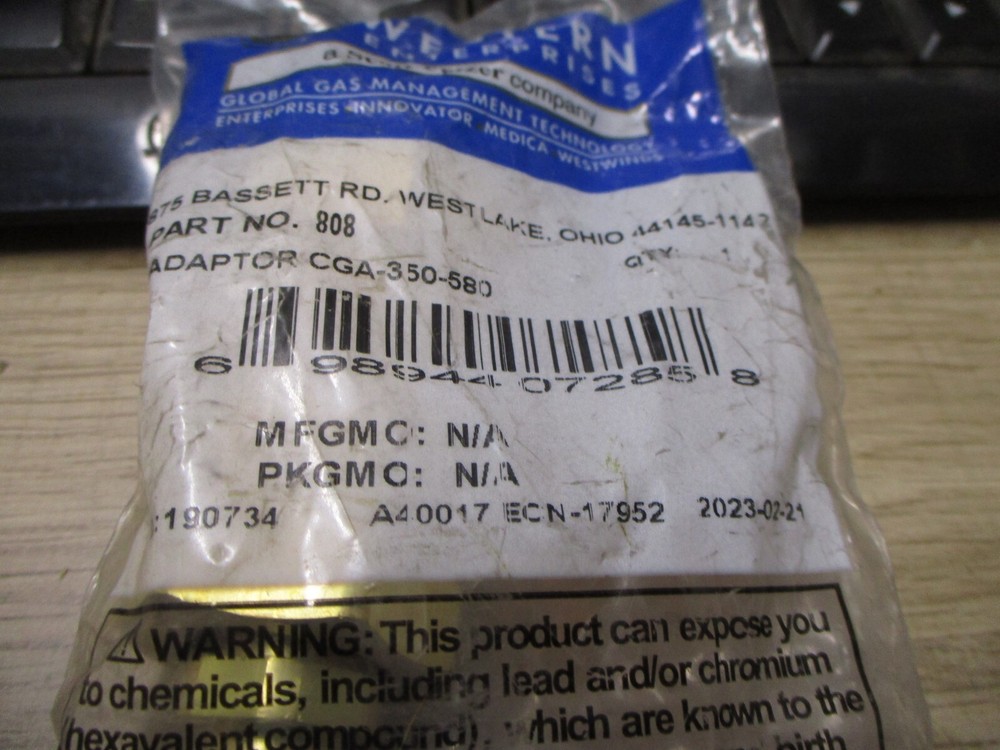 Western Enterprises 808 Adaptor