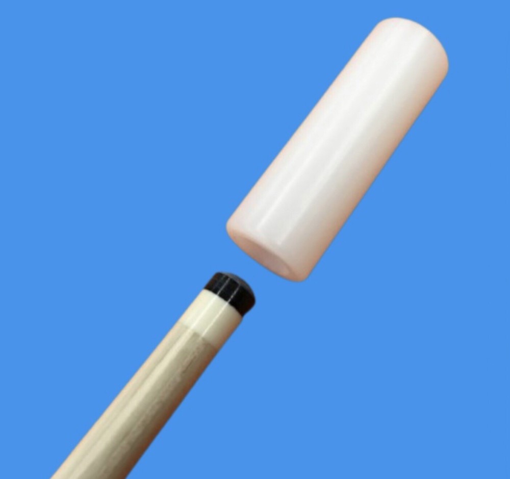 CAROM CUE TIP BURNISHER PREVENTS TIP MUSHROOMING .