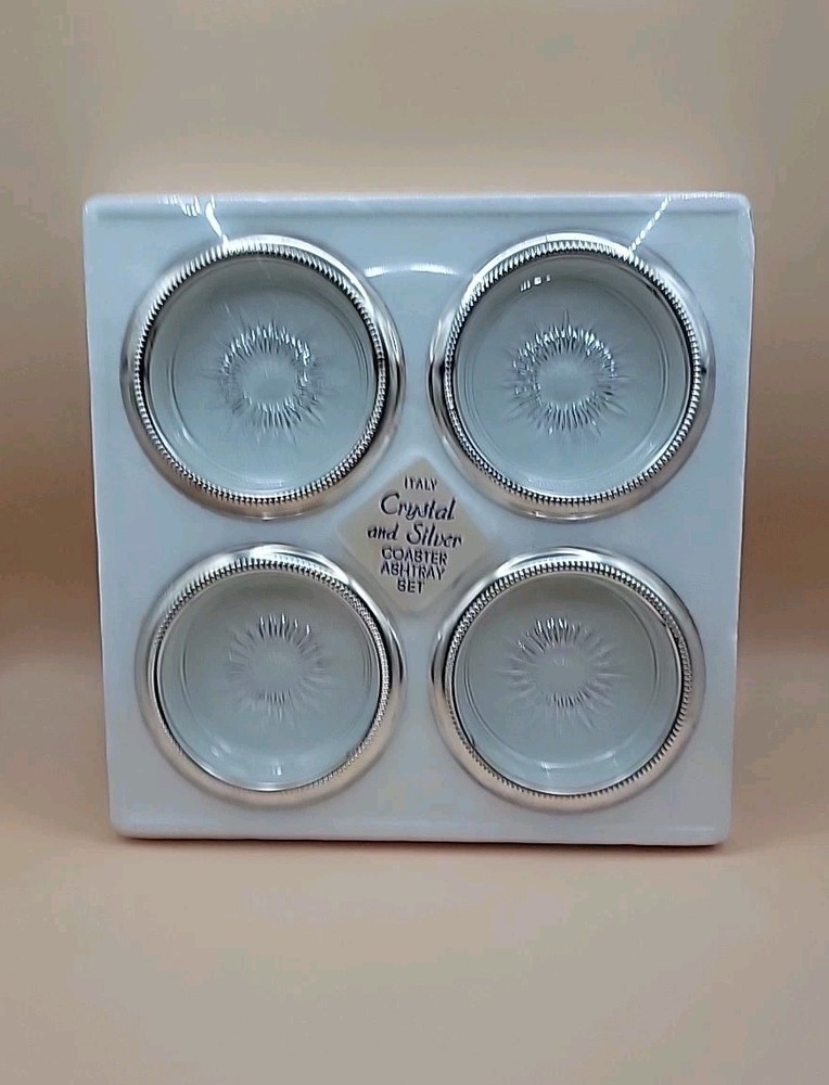 Glass Coasters Leonard Italy