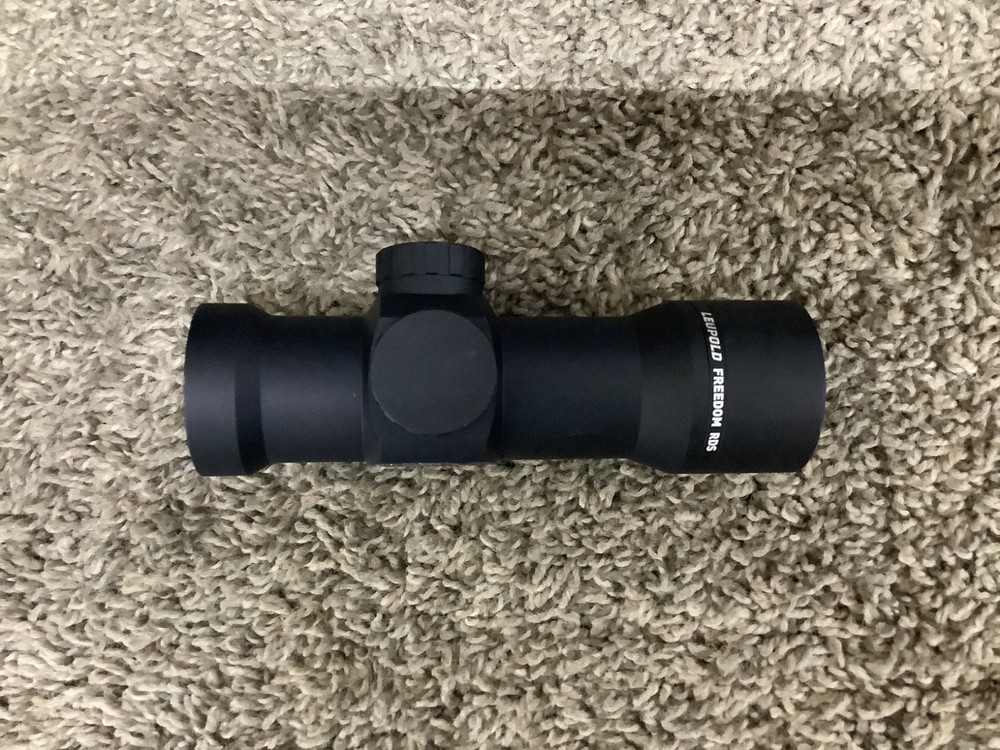 Leupold Freedom RDS 1x Red Dot - 1 MOA Dot - Black