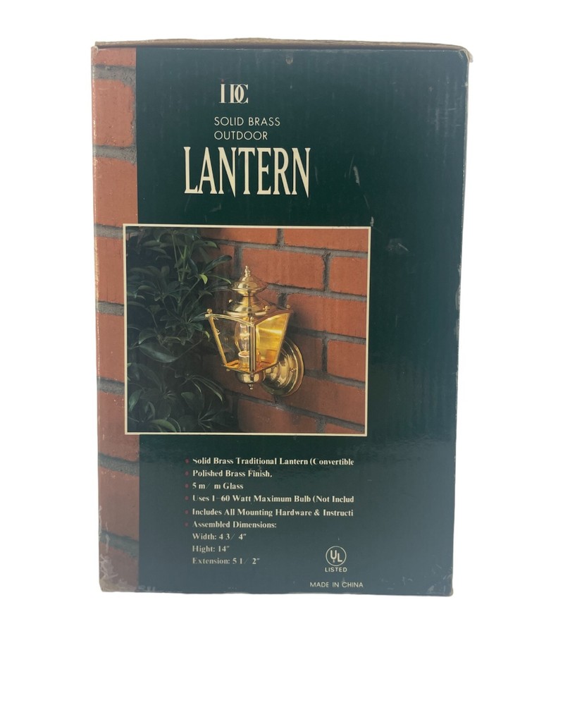IDC Solid brass Out Door Lantern Model No 2020-02