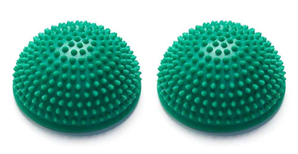 Black Mountain Products Balancing Exercise Stability Pods (2 Pack), Green