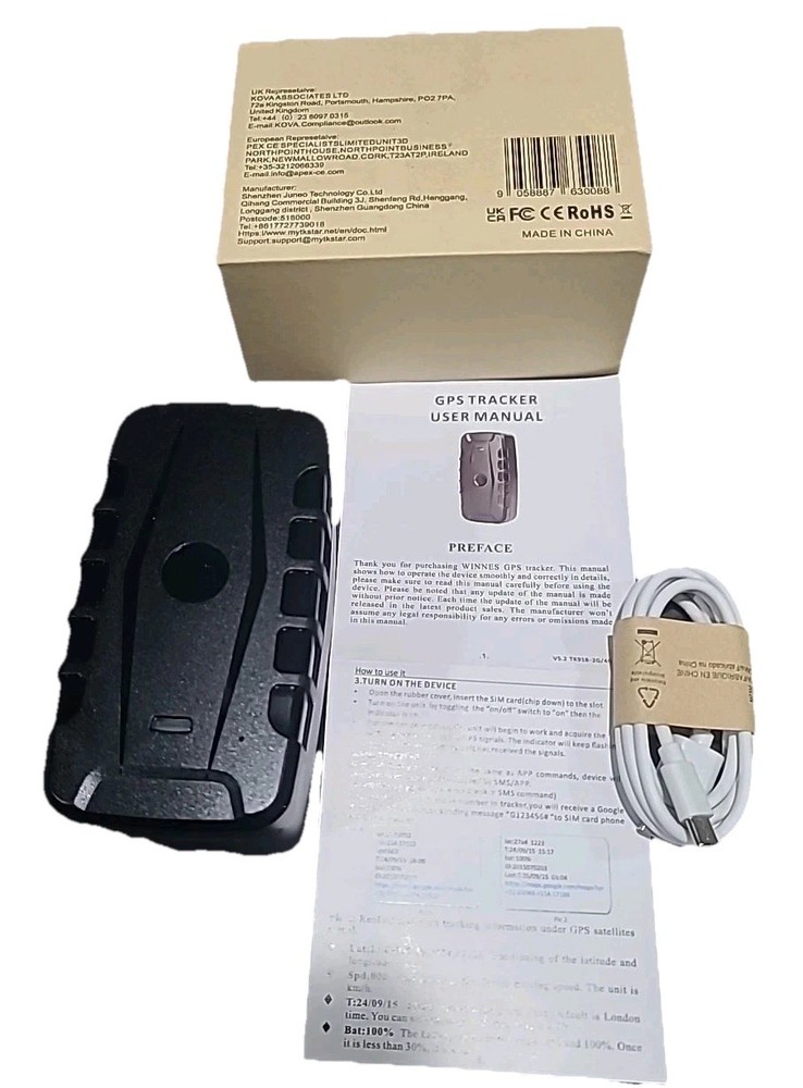Winners GPS Magnetic Tracker, Sim Card Not Include