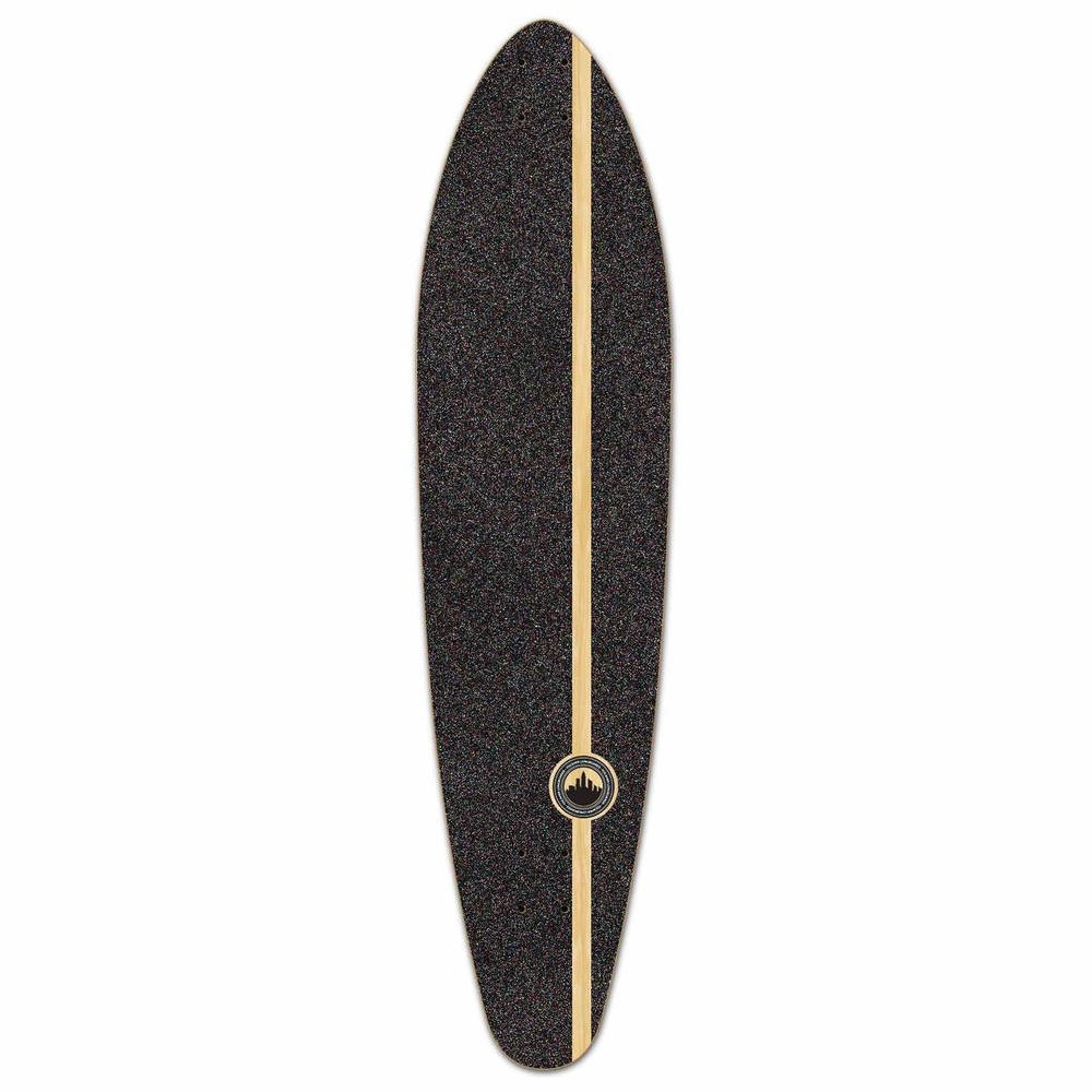 Kicktail Longboard Deck - VW Series - Blue N' Red
