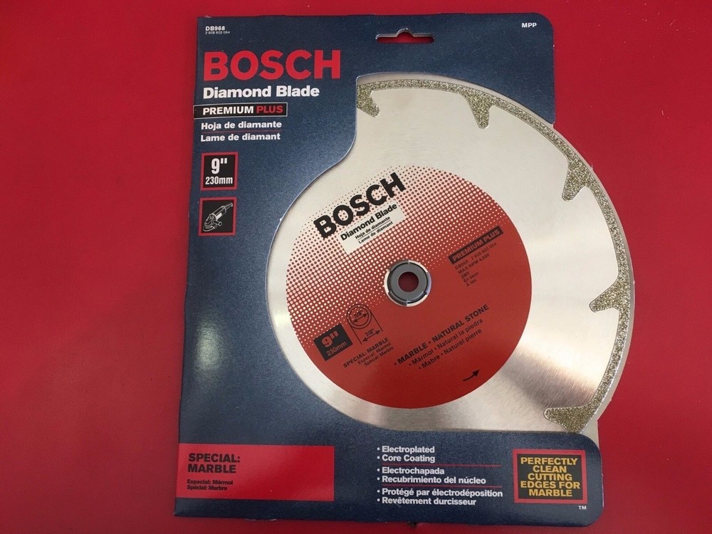 Bosch Premium 9" Dry Cutting Continuous Rim Diamond Saw DB968