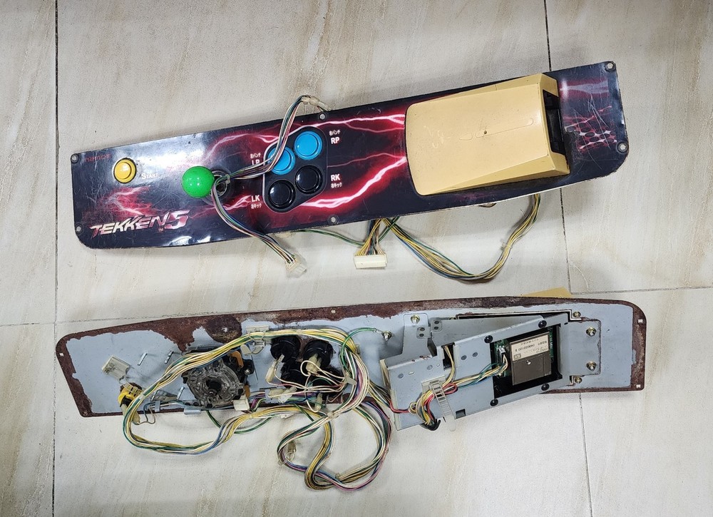 Tekken 5 Control Panel Video Arcade Game NAMCO 2004