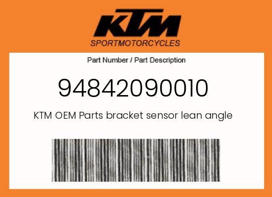 KTM Genuine Bracket Sensor Lean Angle - 94842090010