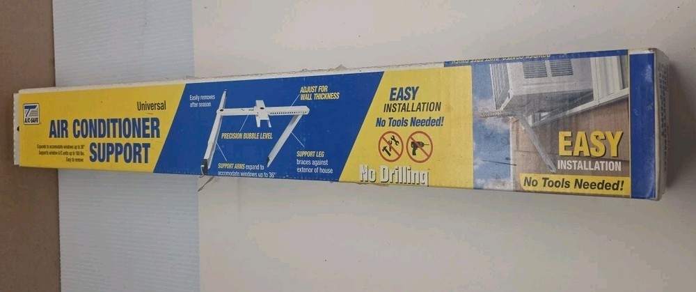 Window Air Conditioner  Support Bracket Universal No Tools Needed  NTN-1