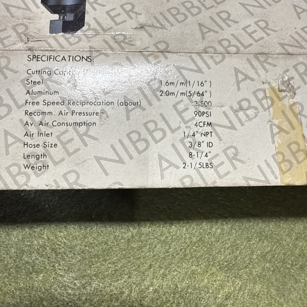 Air Nibbler Used. Unbranded