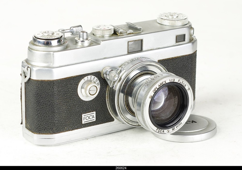 Camera Foca Rangefinder With Oplarex 1,9/5cm