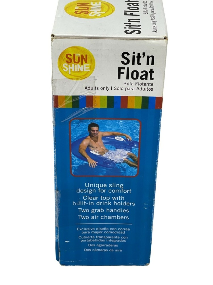 New My Sun Shine Sit'n Float Swimming Pool River Ocean