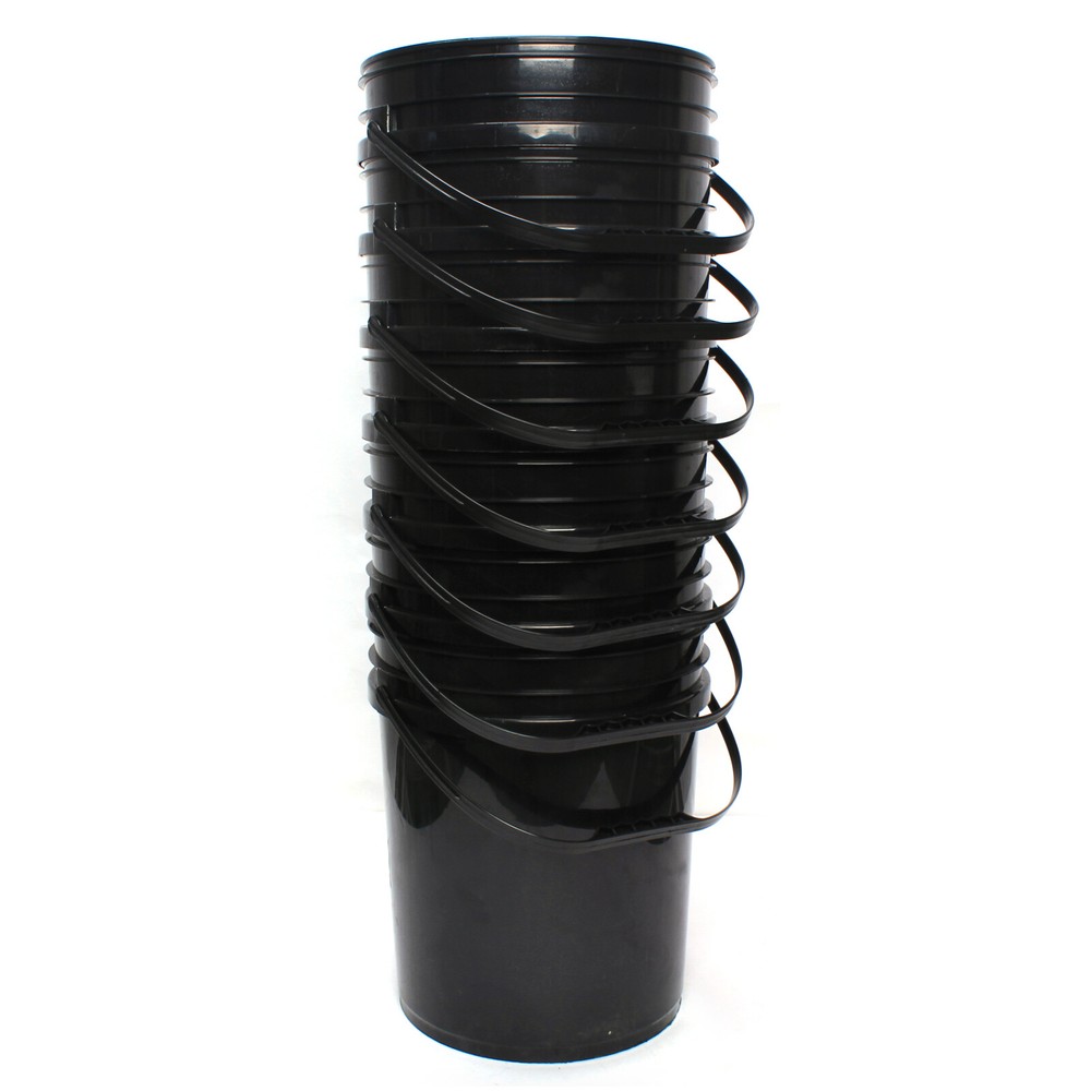 DWC 5 Gallons 6 Buckets Hydroponics Growing System Recirculating Growing Kit US