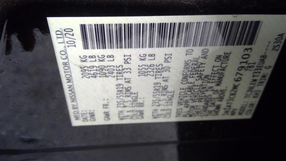 ROGUE 2021 Transmission Shift 2128357