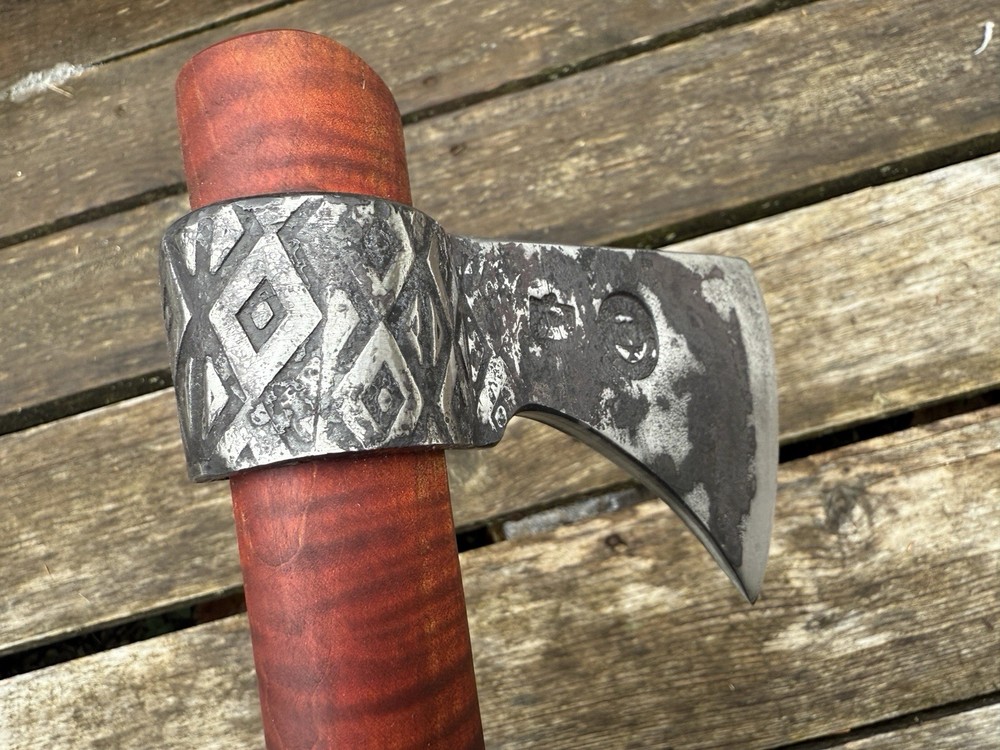 Gold Point Forge RMJ Ryan Johnson Custom Tomahawk