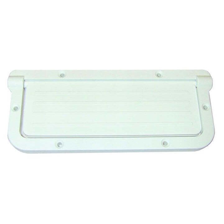 T-H Marine Large Rectangular Scupper - White LRS-2-DP UPC 733572060706
