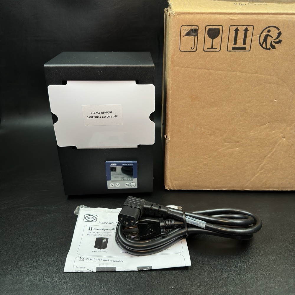 HGH CN37 Blackbody Thermal Cameras Reference Source w/ JUMO DiraTRON 116 Cont.