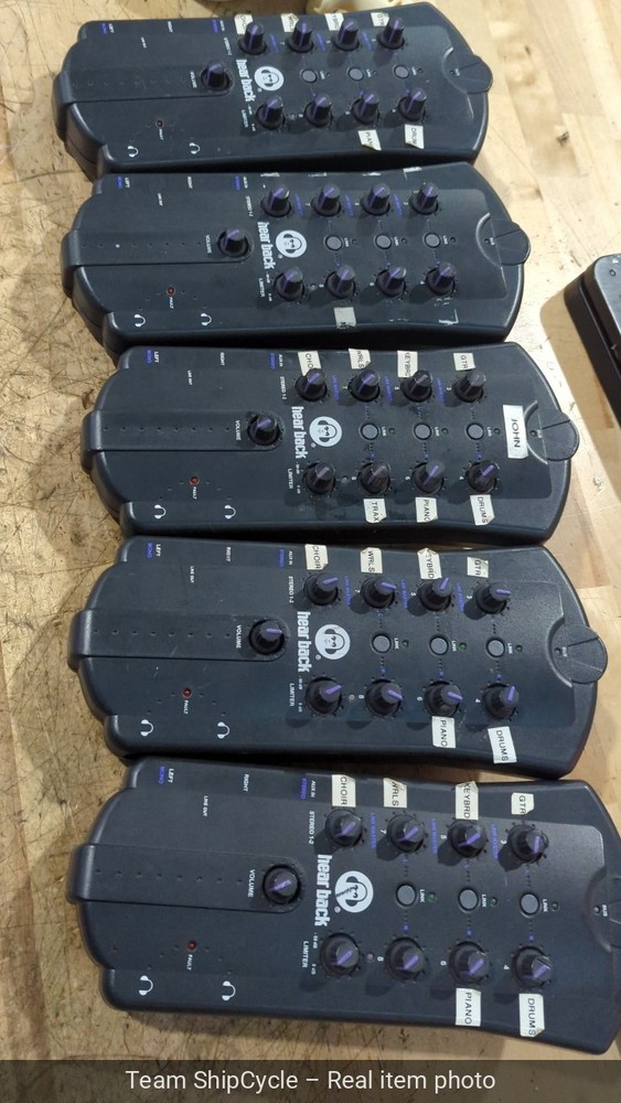 Hear Technologies Hearback Mixer Quantity 5 Plus 1 Hub G2U